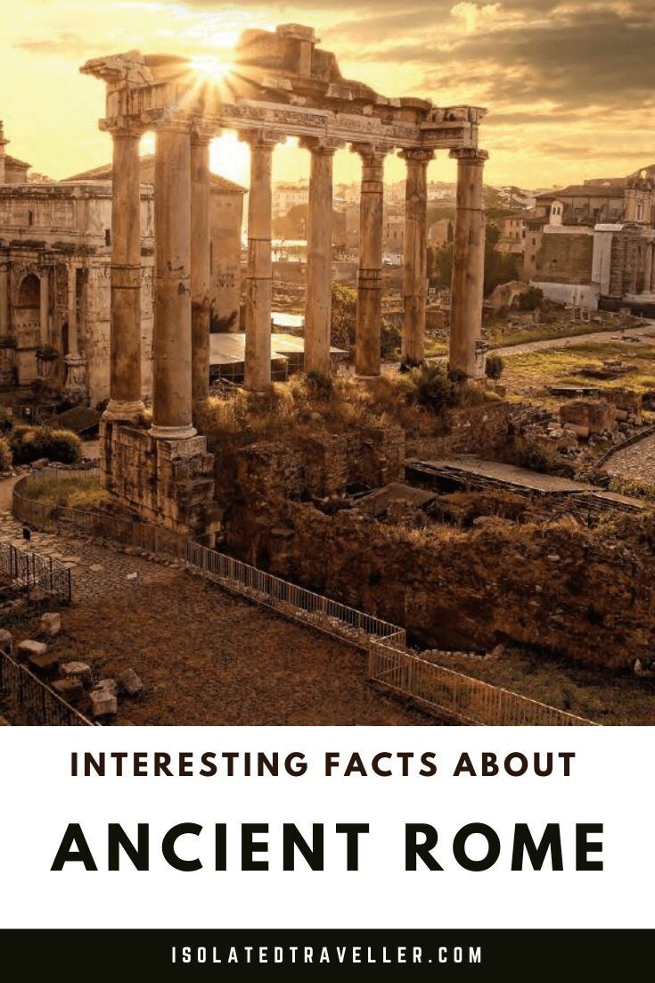  Ancient Rome Facts