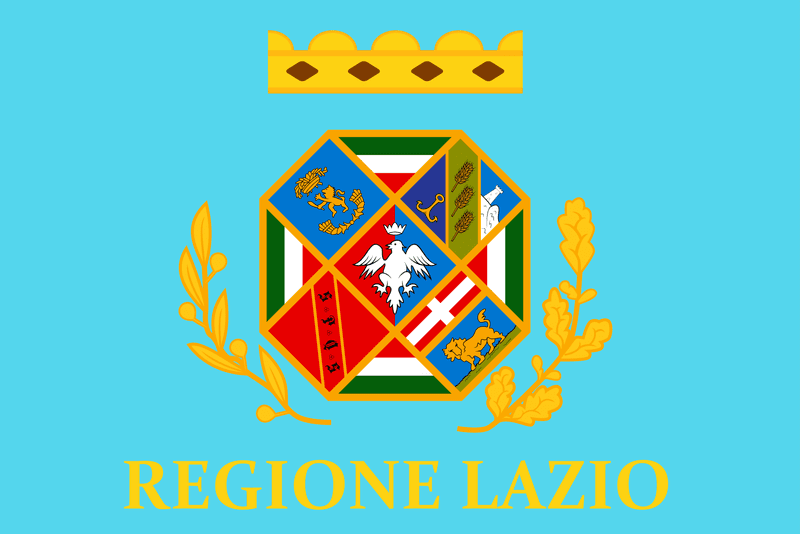 Flag of Lazio, Italy
